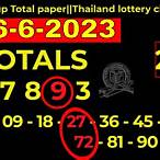 thai lottery 2023 total paper